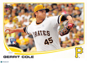 2013 Topps Update Series Gerrit Cole Rookie RC #US150 Pittsburgh Pirates