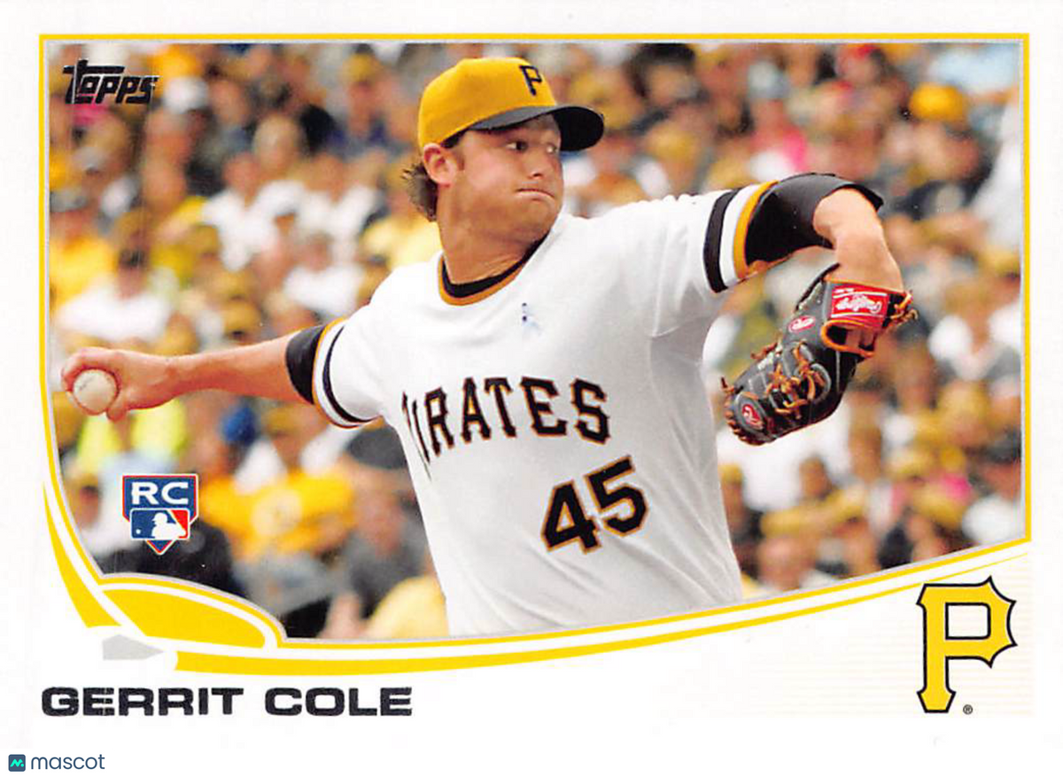 2013 Topps Update Series Gerrit Cole Rookie RC #US150 Pittsburgh Pirates