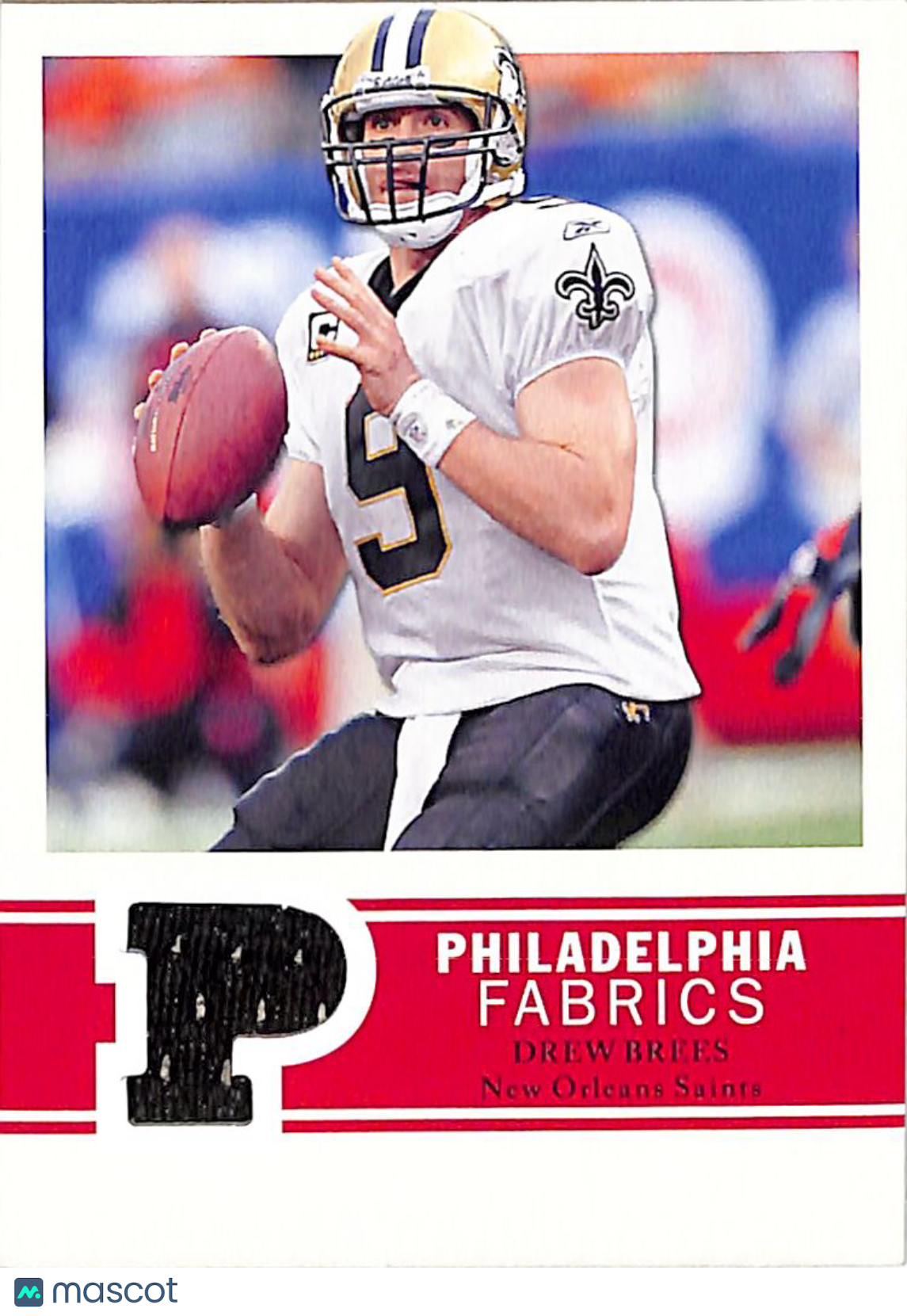 2009 Upper Deck Philadelphia Drew Brees Memorabilia #PF-DB New Orleans Saints