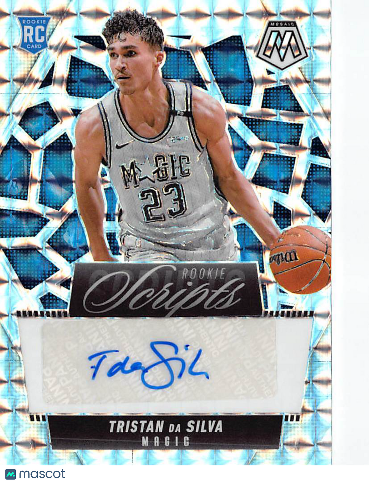 2024-25 Panini Mosaic Tristan da Silva Rookie Scripts Auto RC #RS-TDS Magic