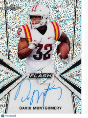 2019 Leaf Flash David Montgomery Rookie Autograph #BA-DM1 Iowa State Cyclones