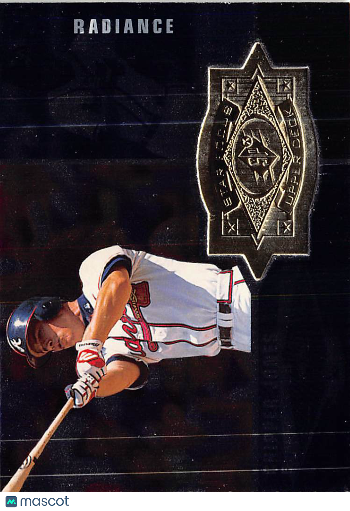1998 Upper Deck SPx Chipper Jones Radiance 1966/3500 #141 Atlanta Braves