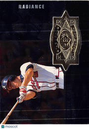 1998 Upper Deck SPx Chipper Jones Radiance 1966/3500 #141 Atlanta Braves