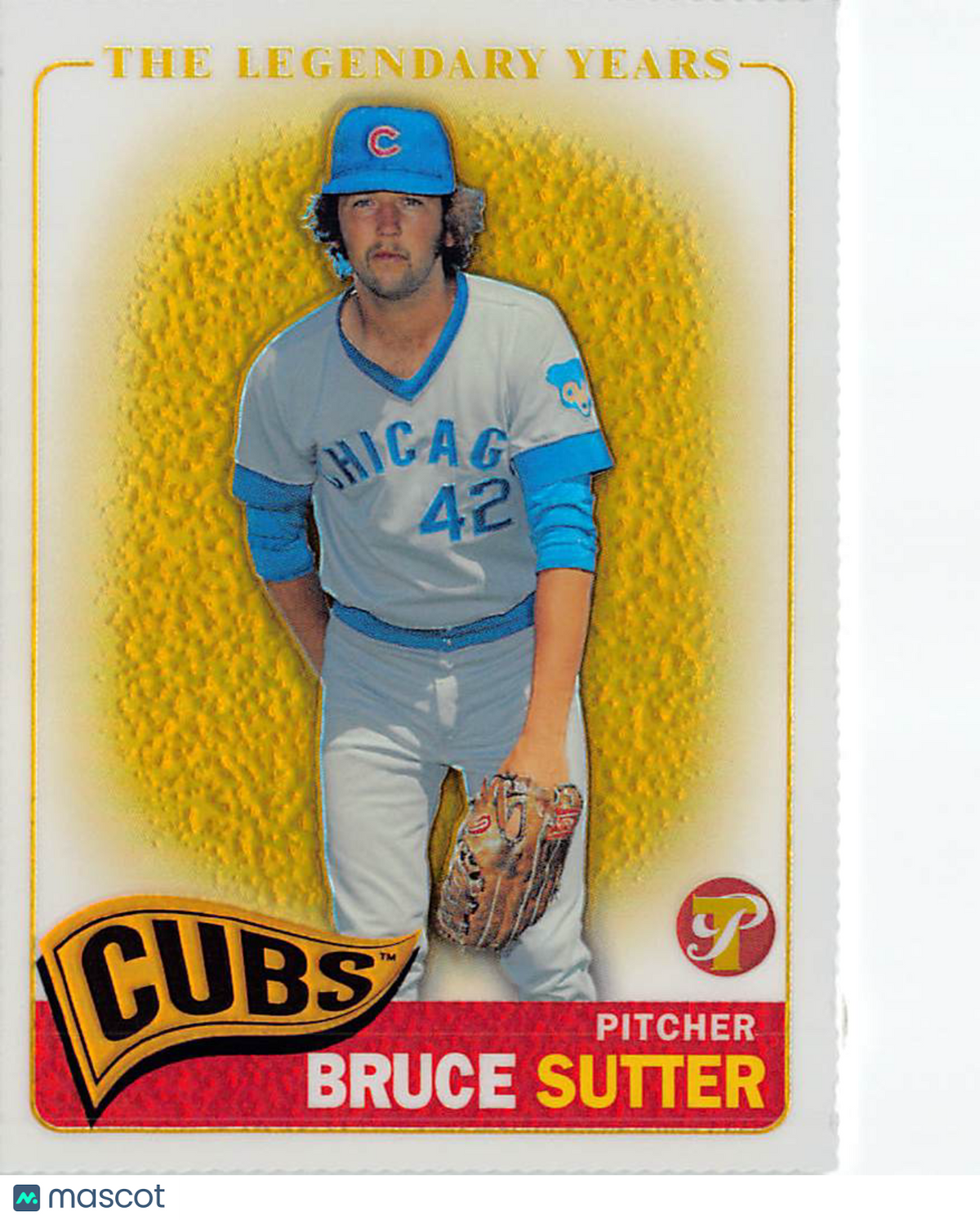 2005 Topps Pristine Bruce Sutter Gold Refractor /65 #67 Chicago Cubs