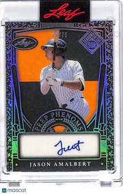 2026 Leaf Seasons In The Sun Jason Amalbert Auto Rookie /75 #PP-JA1
