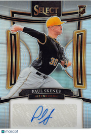 2024 Panini Select Paul Skenes Rookie Autograph RC #SIG-PS Pittsburgh Pirates