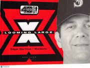 2002 Upper Deck 40-Man Looming Large Edgar Martinez /250 Jersey #L-EM Mariners