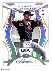2025 Panini Flawless Baseball Paul Skenes Diamond /25 #98