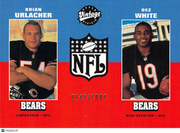 2001 Upper Deck Vintage Dez White Brian Urlacher Rookie /1000 #20 Chicago Bears