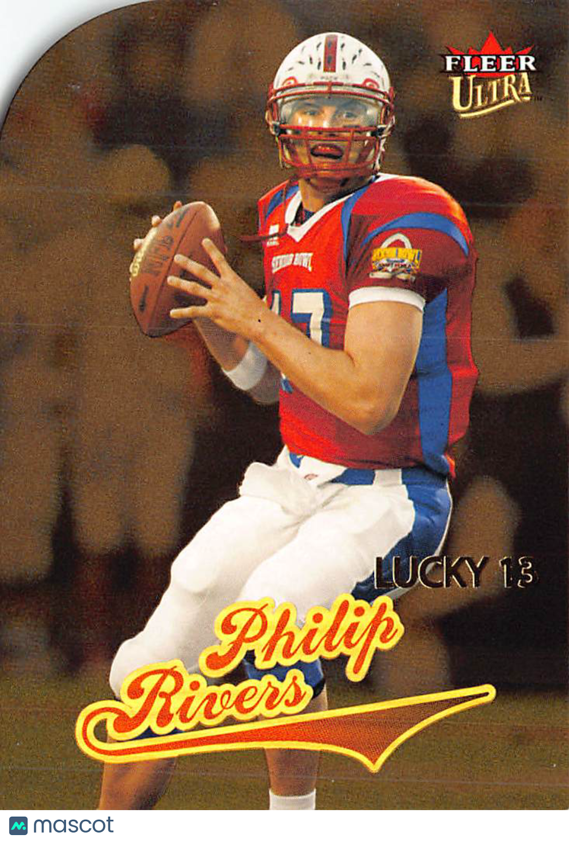 2004 Fleer Ultra Philip Rivers Gold Medallion Rookie #202 San Diego Chargers