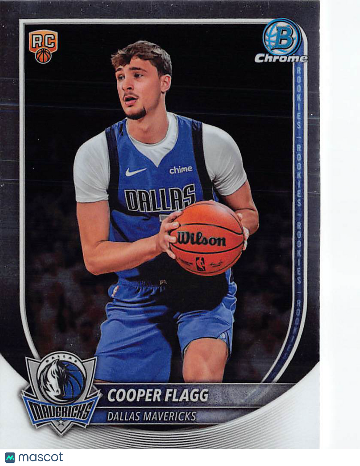 2025-26 Bowman Chrome Cooper Flagg Rookie RC #BCV-1 Dallas Mavericks