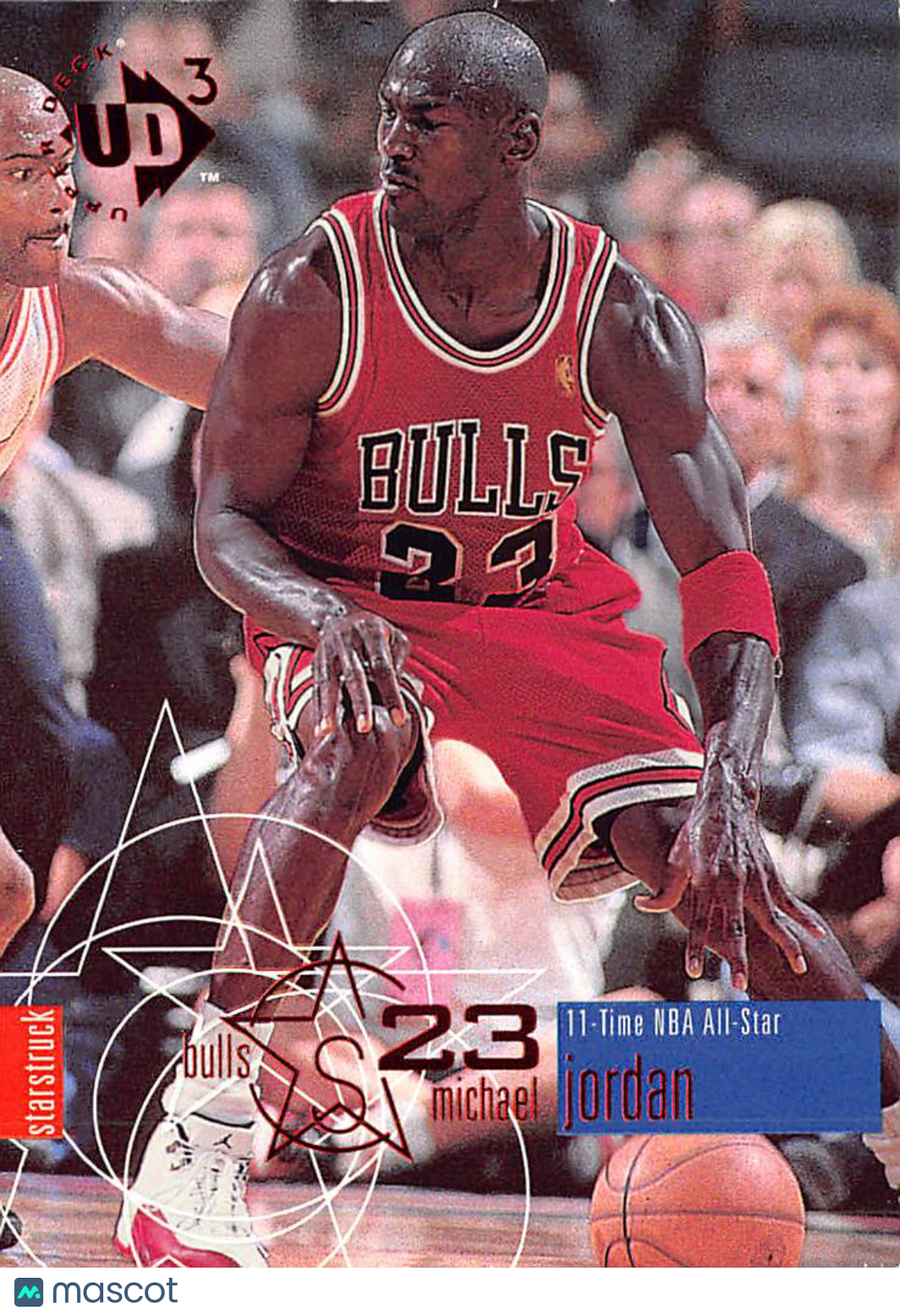 1997-98 Upper Deck UD3 Michael Jordan #23 Chicago Bulls