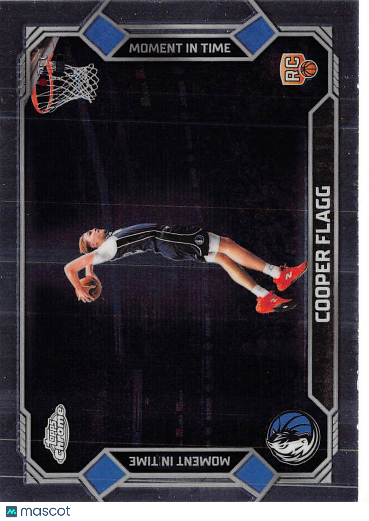2025-26 Topps Chrome Update Cooper Flagg Moment in Time Rookie RC #MT-16