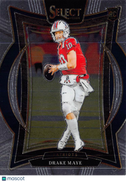 2025 Panini Select Drake Maye Rookie RC #27 New England Patriots