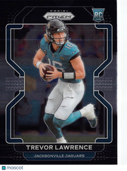 2022 Panini Chronicles Prizm Trevor Lawrence Black Rookie RC #PB-1 Jaguars