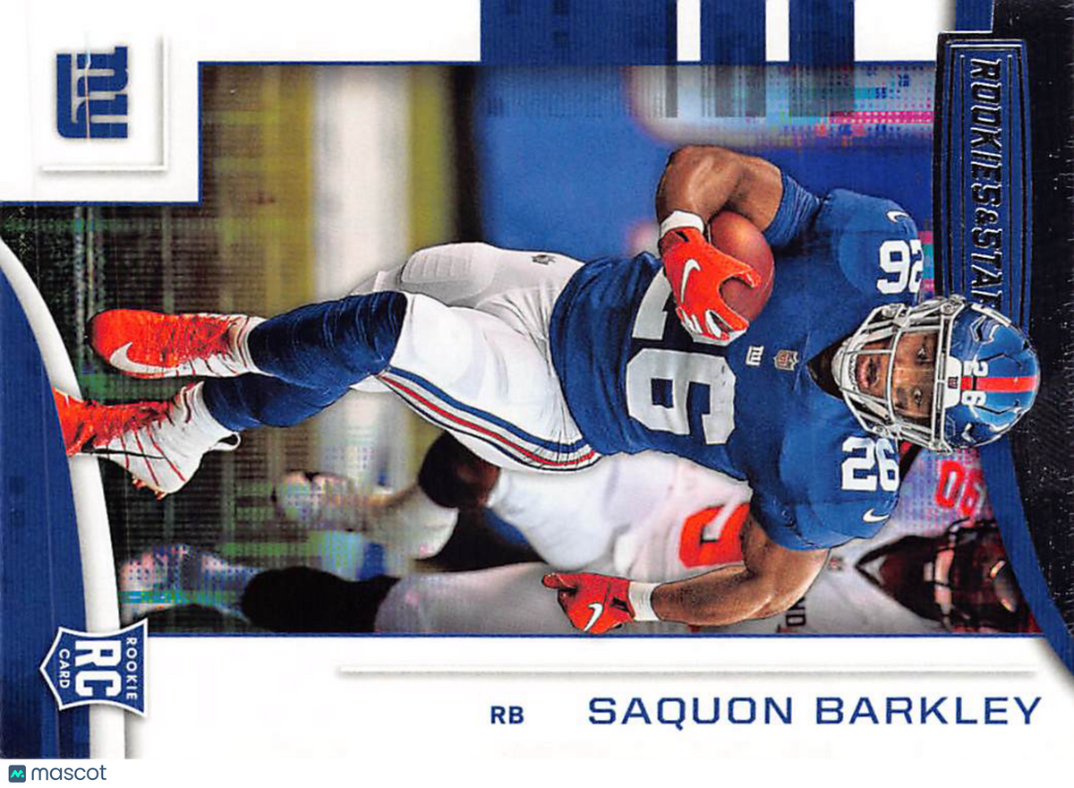 2018 Panini Rookies & Stars Football Saquon Barkley Rookie RC #102 Giants
