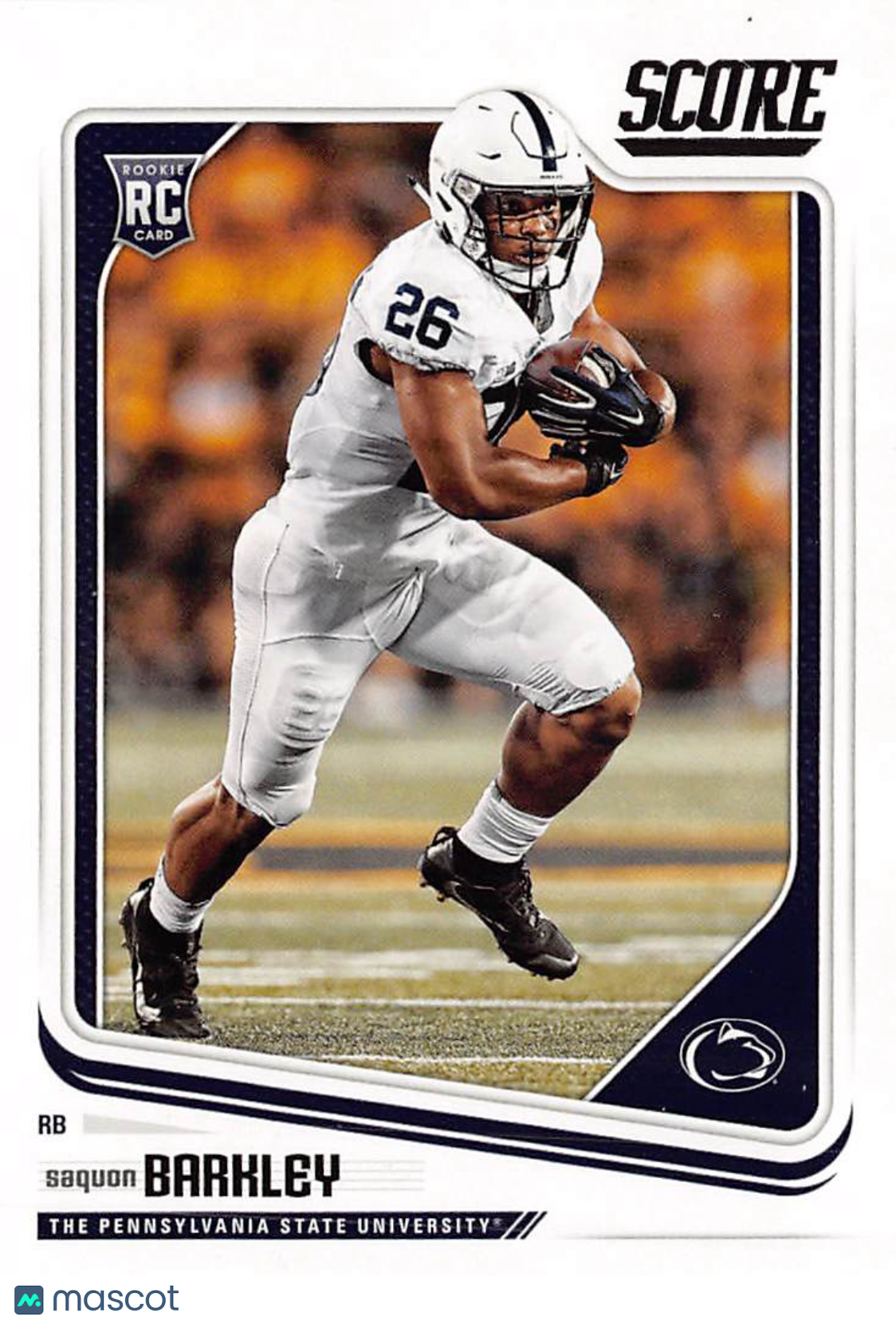 2018 Panini Score Saquon Barkley Rookie RC #359 Penn State Nittany Lions