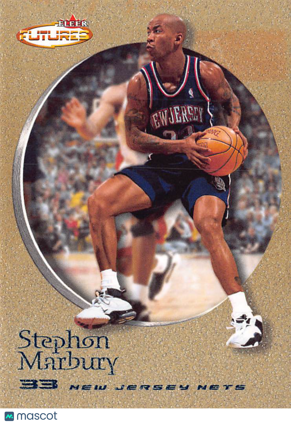 2001-02 Fleer Futures Stephon Marbury Copper /750 - /750 #33 New Jersey Nets