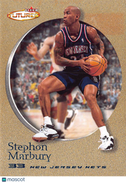 2001-02 Fleer Futures Stephon Marbury Copper /750 - /750 #33 New Jersey Nets