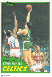 1981-82 Topps Kevin McHale Rookie #75 Boston Celtics