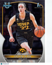 2023-24 Bowman University Chrome Caitlin Clark Rookie #50 Iowa Hawkeyes