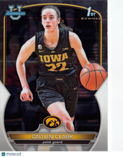2023-24 Bowman University Caitlin Clark Rookie #50 Iowa Hawkeyes