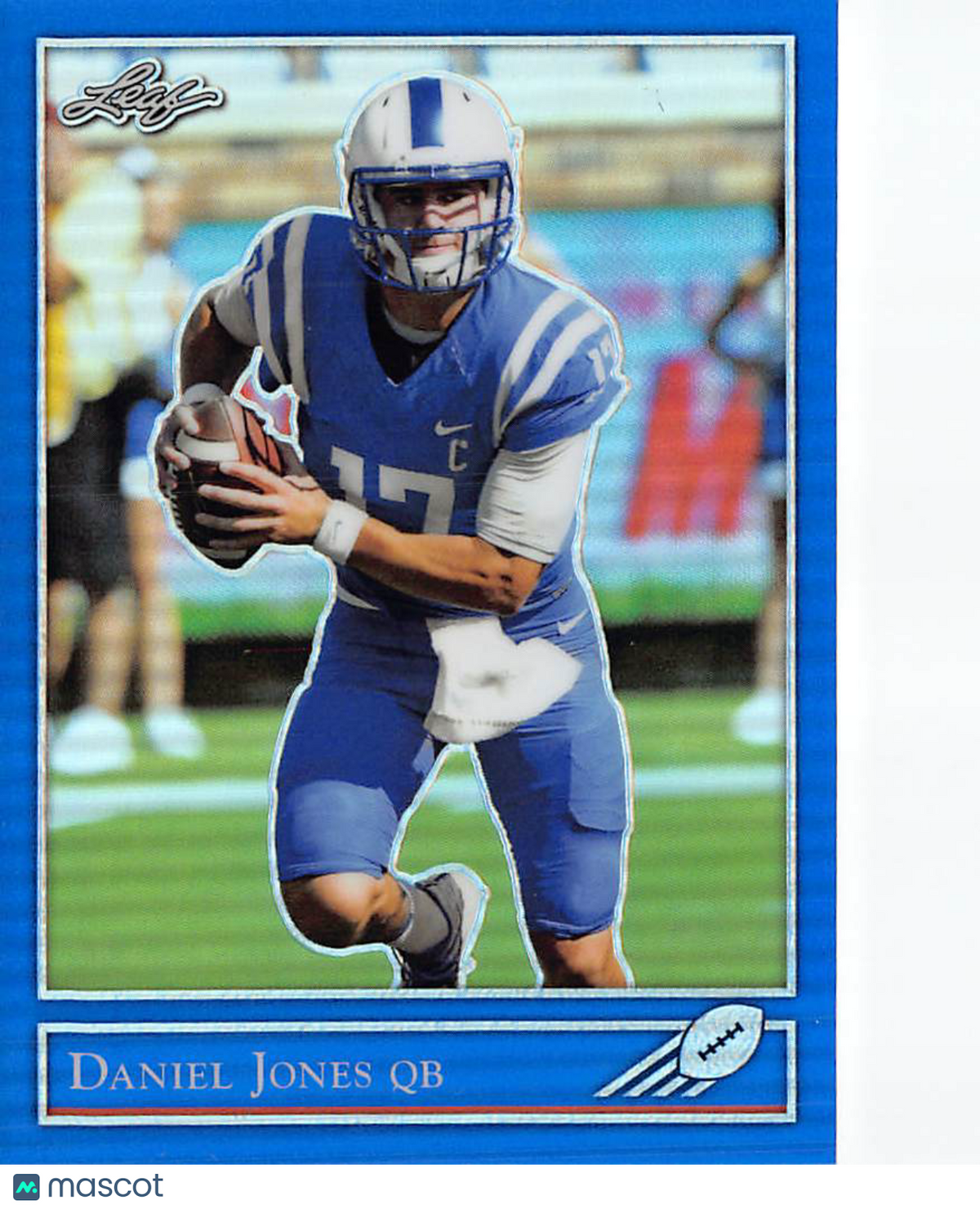 2019 Leaf Metal 1992 The National Daniel Jones Blue /20 Rookie #TN-13 Duke
