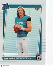 2021 Panini Donruss Optic Trevor Lawrence Photo Variations Rookie #201 Jaguars