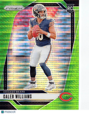 2024 Panini Prizm Football Caleb Williams Green Pulsar Rookie RC #301 Bears
