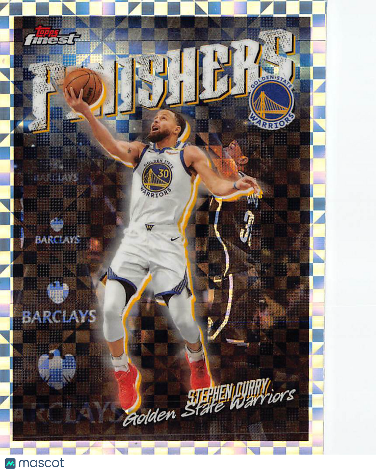 2026 Topps Finest Stephen Curry Checkerboard Finishers #FI-4 Warriors