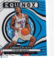 2024-25 Panini Obsidian Tyrese Maxey /30 #20 Philadelphia 76ers