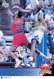 1992-93 Upper Deck Shaquille O'Neal NBA Prospects Rookie #474 Orlando Magic