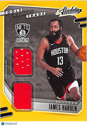 2021 Panini Absolute James Harden Tools of the Trade Patch #VT-BEA Nets