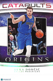 2022 Panini Origins Luka Dončić Catapults #17 Dallas Mavericks