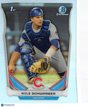 2014 Bowman Chrome Draft Picks & Prospects Kyle Schwarber Rookie #CDP2 Cubs