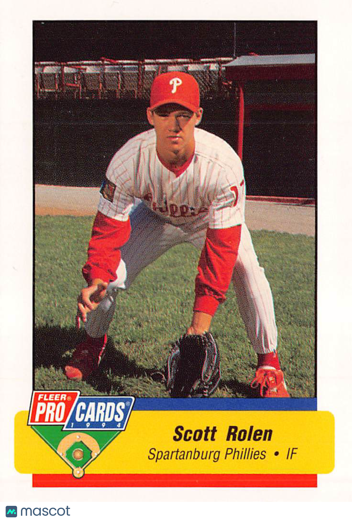 1994 Fleer ProCards Scott Rolen #1731 Spartanburg Phillies