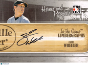 2011 In The Game Heroes Prospects Hits Series 2 Zach Wheeler Lumbergraphs #L-ZW