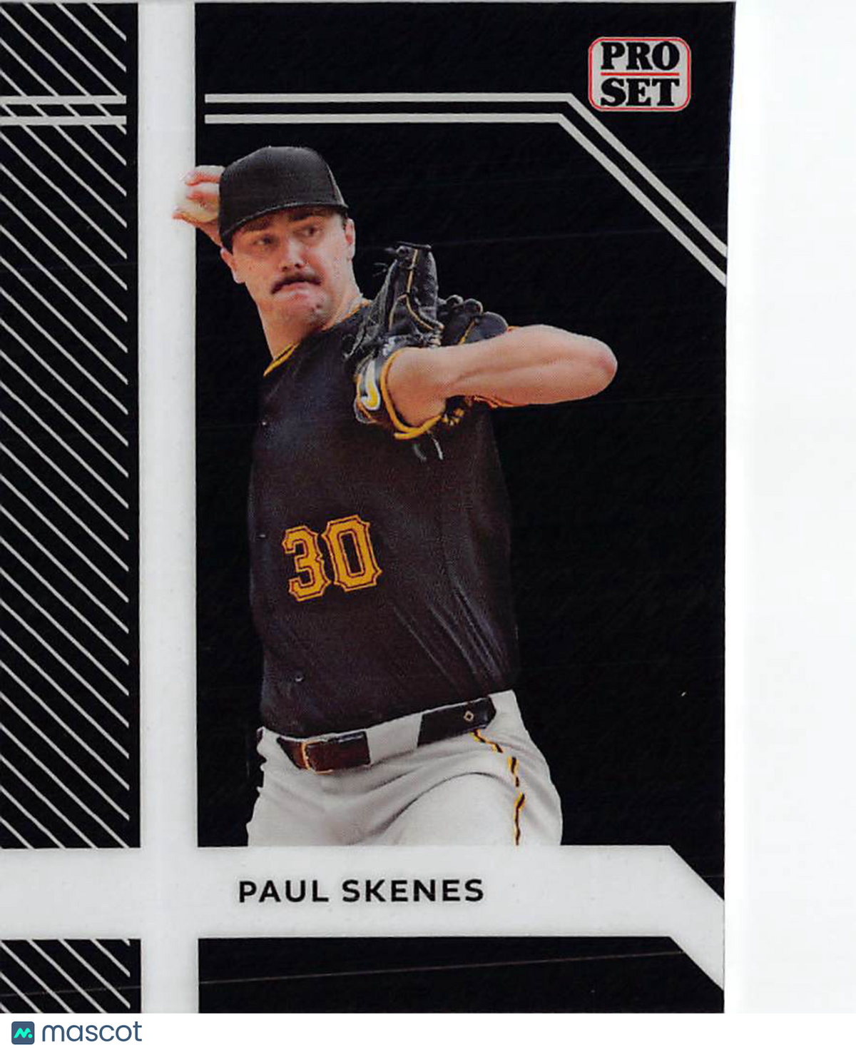 2024 Leaf Pro Set Paul Skenes Black Promo /25 #PSB-5 Pittsburgh Pirates