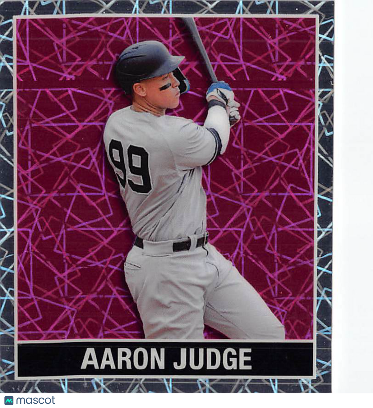 2025 Leaf 15th Anniversary Aaron Judge Pink Laser /8 #48B-1 New York Yankees