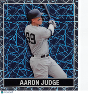 2025 Leaf 15th Anniversary Aaron Judge Blue Laser /5 #48B-1 New York Yankees