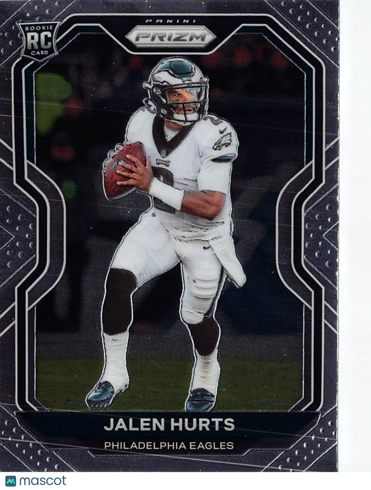 2020 Panini Prizm Football Jalen Hurts Rookie RC #343 Philadelphia Eagles