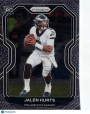 2020 Panini Prizm Jalen Hurts Rookie RC #343 Philadelphia Eagles
