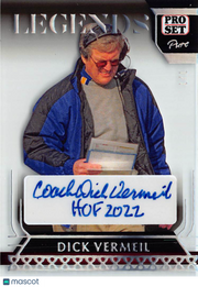 2023 Leaf Pro Set Pure Legends Dick Vermeil #L-DV1