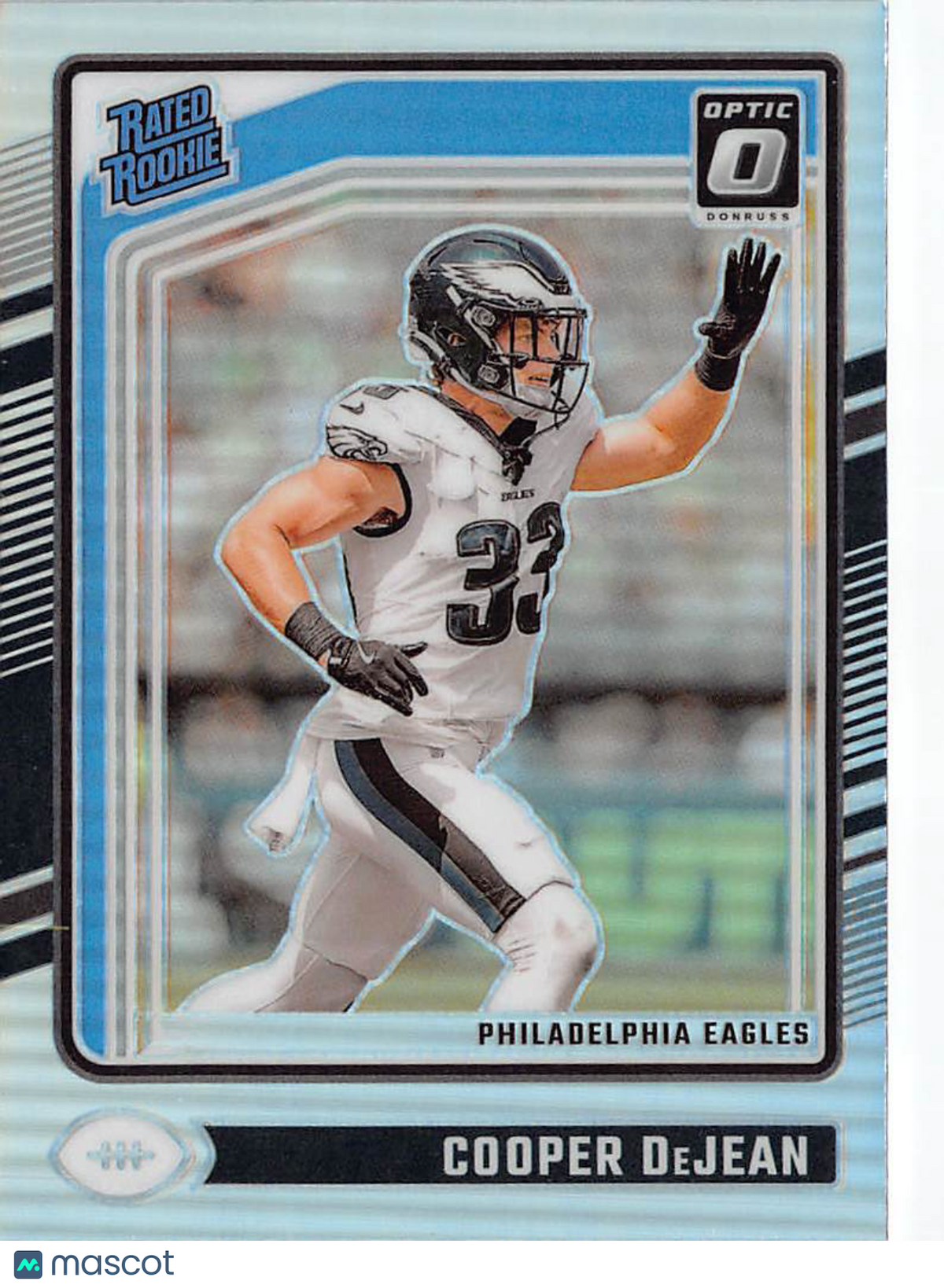 2024 Panini Donruss Optic Cooper DeJean Holo Rookie #221 Philadelphia Eagles