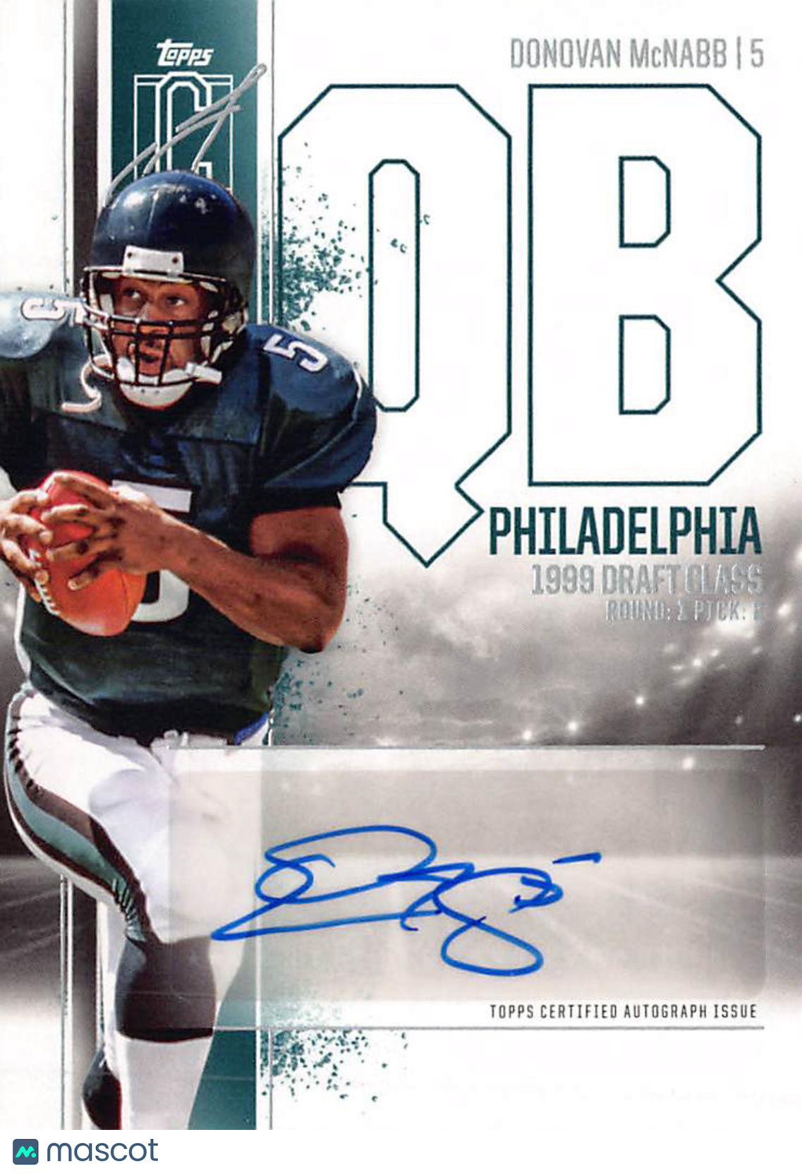 2024 Topps Signature Class Donovan McNabb Veterans Auto Variation VCA-DMC Eagles