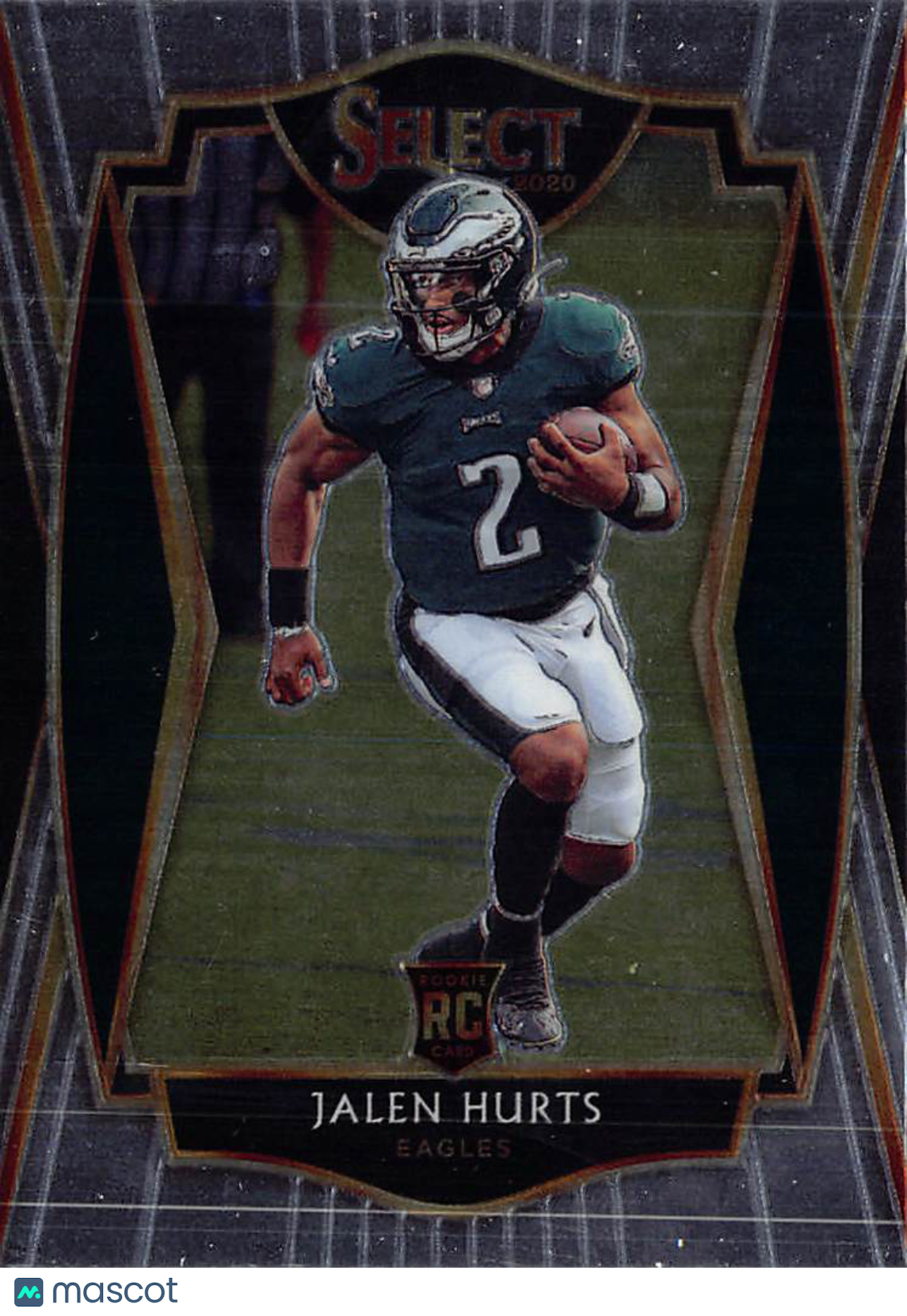 2021 Panini Select Jalen Hurts Rookie RC #150 Philadelphia Eagles
