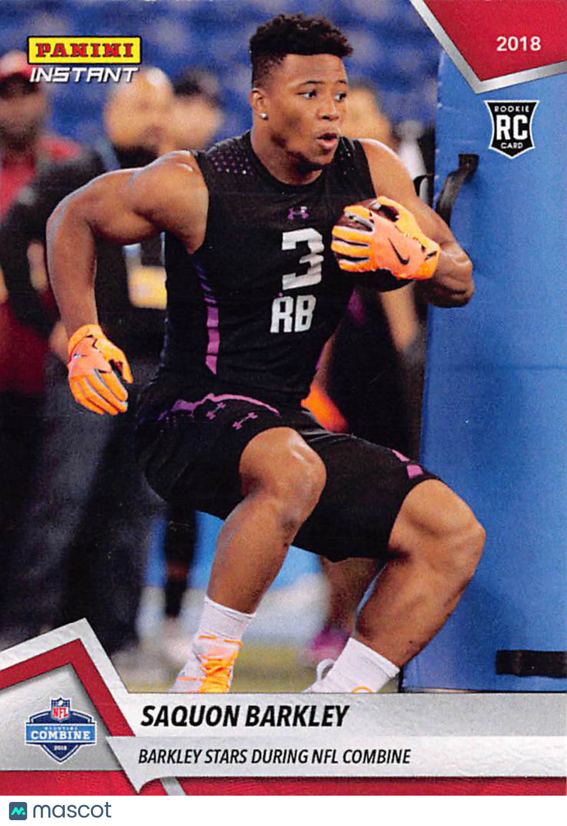 2018 Panini Instant Saquon Barkley Rookie RC #1