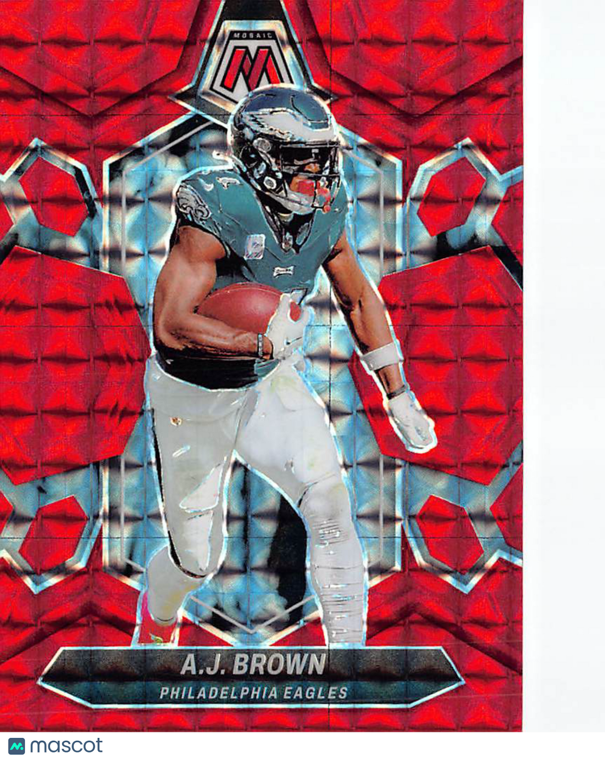 2024 Panini Mosaic A.J. Brown Red #178 Philadelphia Eagles