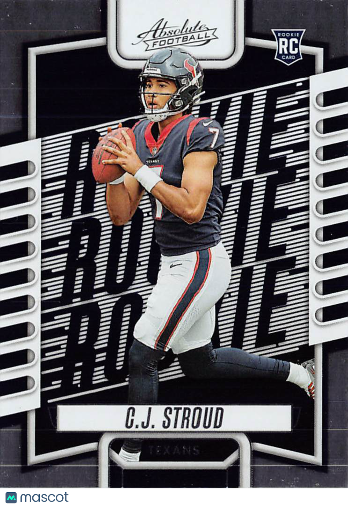2023 Panini Absolute Football C.J. Stroud Rookie RC #102 Houston Texans