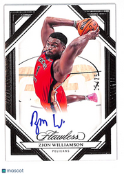2023-24 Panini Flawless Zion Williamson Autograph /25 #FFS-ZWL Pelicans